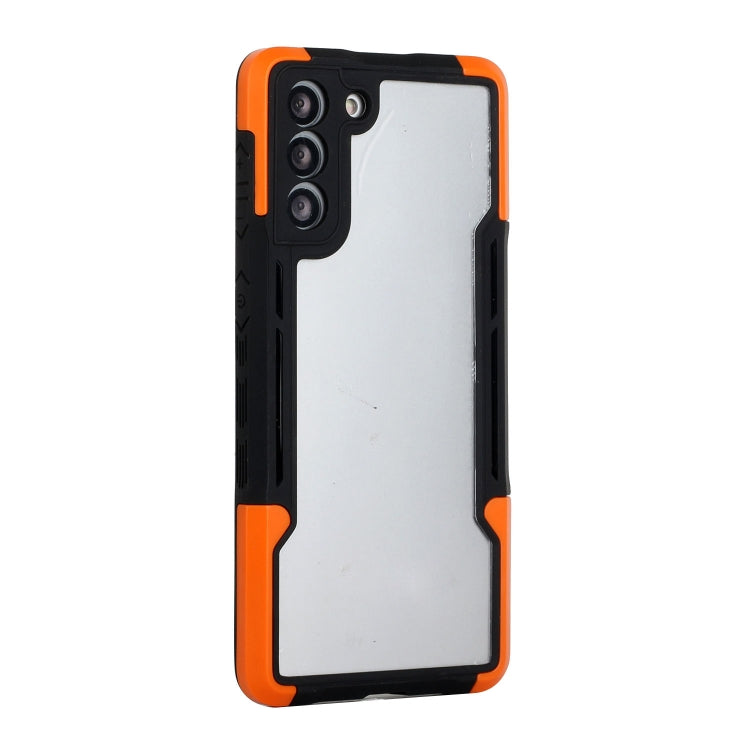 For Samsung Galaxy S21 5G TPU + PC + Acrylic 3 in 1 Shockproof Protective Case