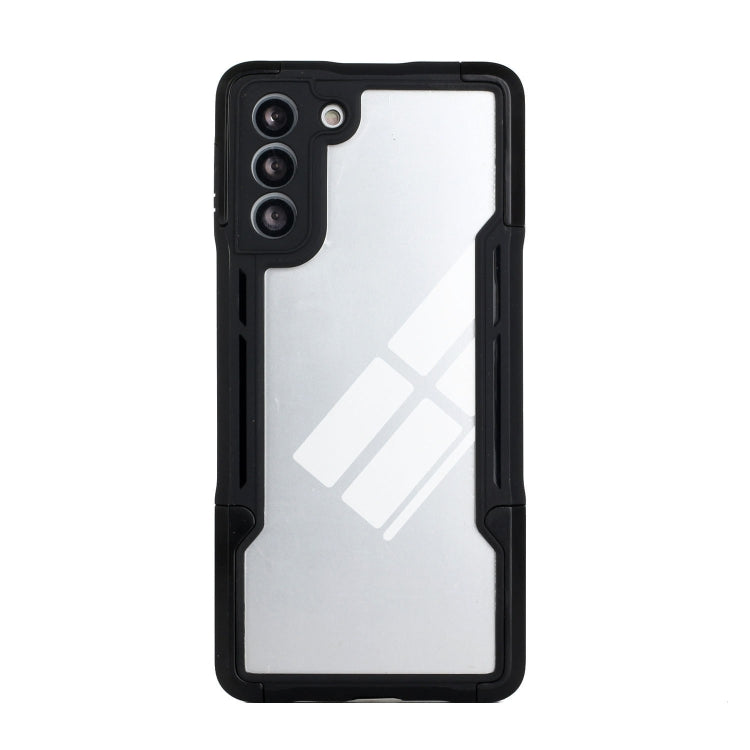 For Samsung Galaxy S21 5G TPU + PC + Acrylic 3 in 1 Shockproof Protective Case