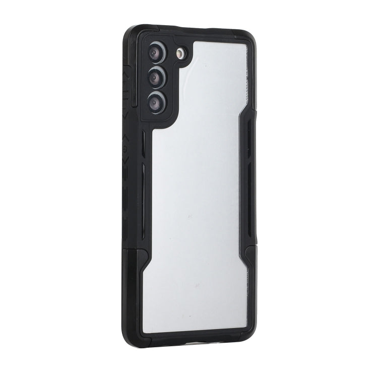 For Samsung Galaxy S21 5G TPU + PC + Acrylic 3 in 1 Shockproof Protective Case