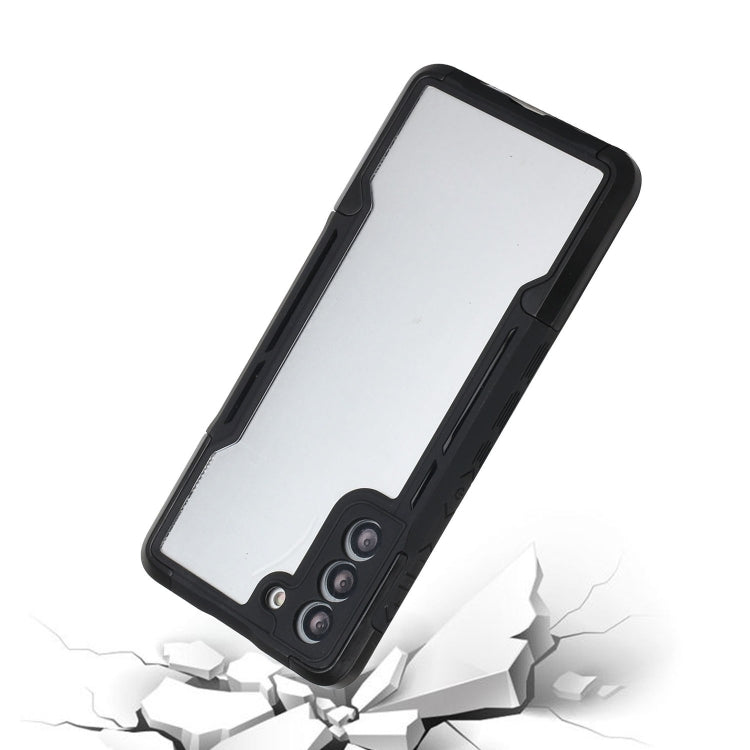 For Samsung Galaxy S21 5G TPU + PC + Acrylic 3 in 1 Shockproof Protective Case