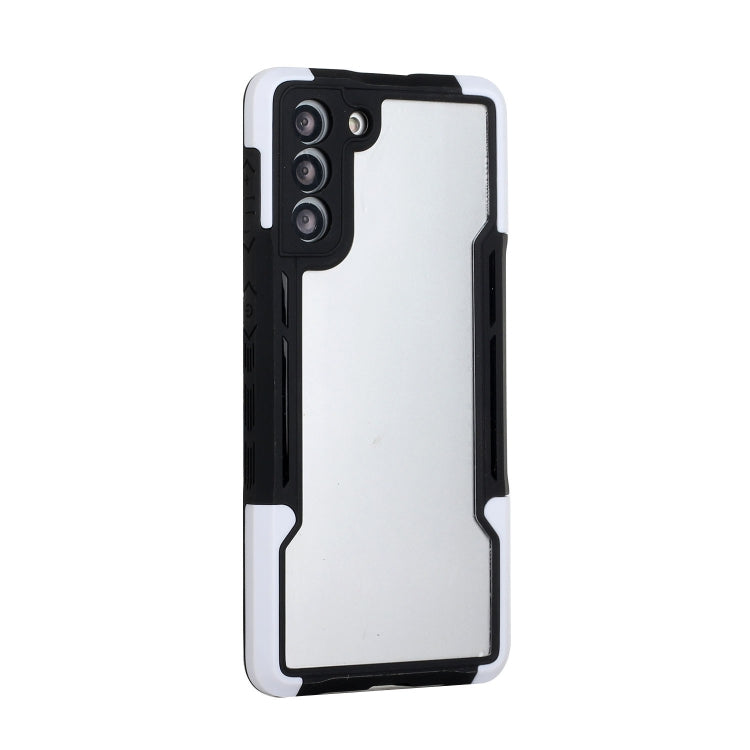 For Samsung Galaxy S21 5G TPU + PC + Acrylic 3 in 1 Shockproof Protective Case