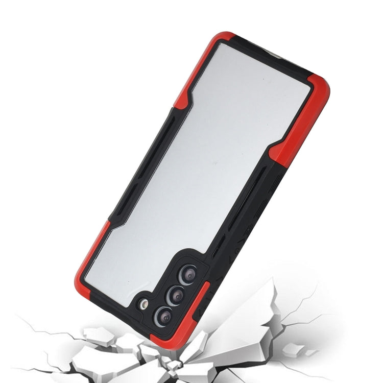For Samsung Galaxy S21 5G TPU + PC + Acrylic 3 in 1 Shockproof Protective Case