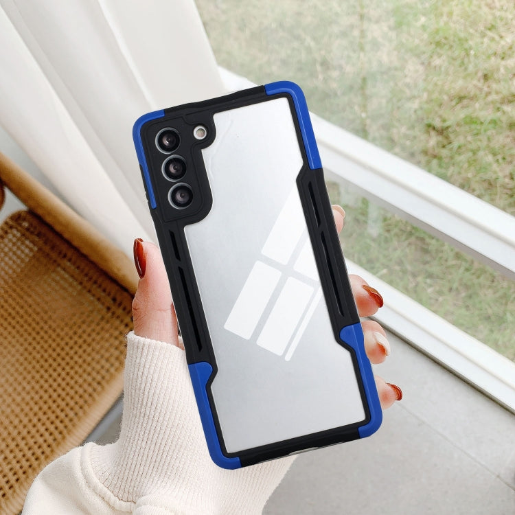 For Samsung Galaxy S21 5G TPU + PC + Acrylic 3 in 1 Shockproof Protective Case