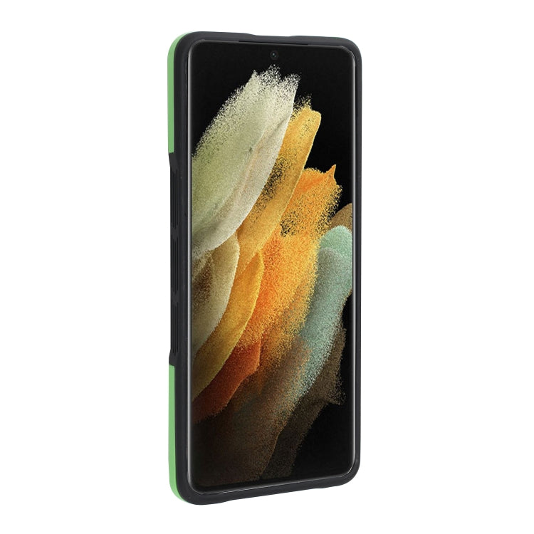 For Samsung Galaxy S21 Ultra 5G TPU + PC + Acrylic 3 in 1 Shockproof Protective Case