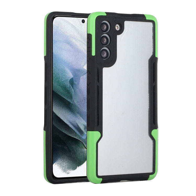 For Samsung Galaxy S21+ 5G TPU + PC + Acrylic 3 in 1 Shockproof Protective Case