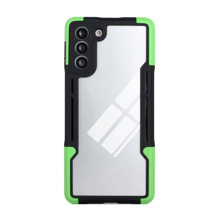 For Samsung Galaxy S21+ 5G TPU + PC + Acrylic 3 in 1 Shockproof Protective Case