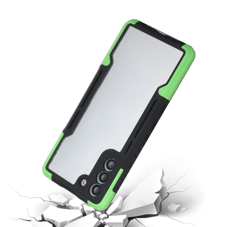For Samsung Galaxy S21+ 5G TPU + PC + Acrylic 3 in 1 Shockproof Protective Case