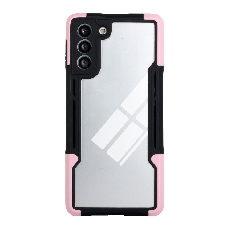 For Samsung Galaxy S21+ 5G TPU + PC + Acrylic 3 in 1 Shockproof Protective Case