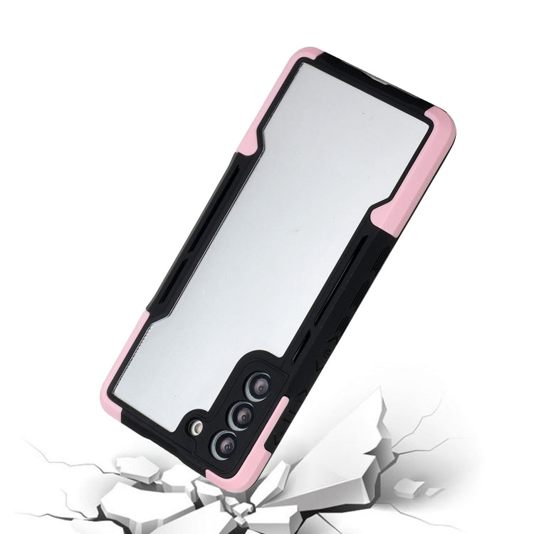 For Samsung Galaxy S21+ 5G TPU + PC + Acrylic 3 in 1 Shockproof Protective Case