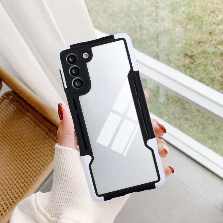 For Samsung Galaxy S21+ 5G TPU + PC + Acrylic 3 in 1 Shockproof Protective Case