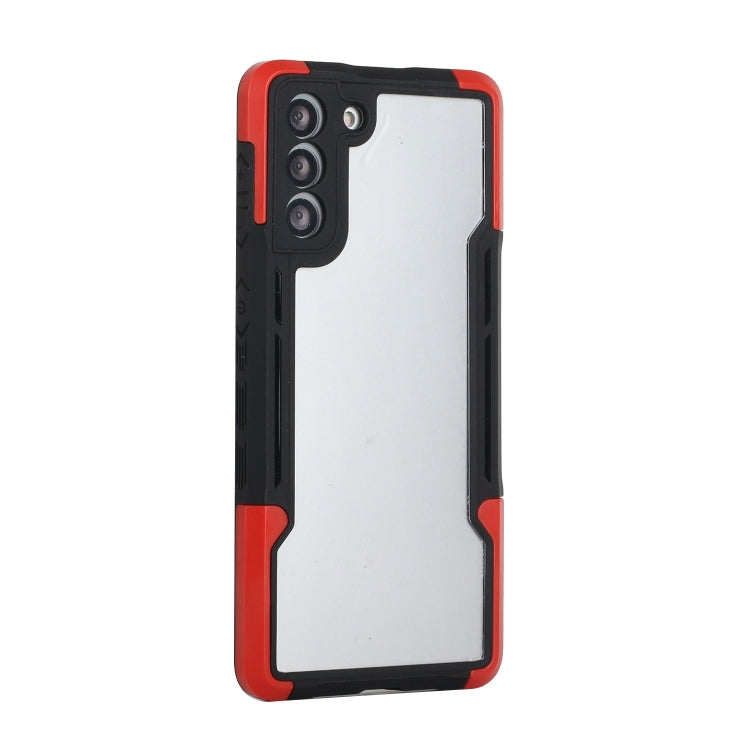 For Samsung Galaxy S21+ 5G TPU + PC + Acrylic 3 in 1 Shockproof Protective Case