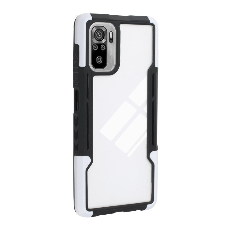 For Xiaomi Redmi Note 10 TPU + PC + Acrylic 3 in 1 Shockproof Protective Case