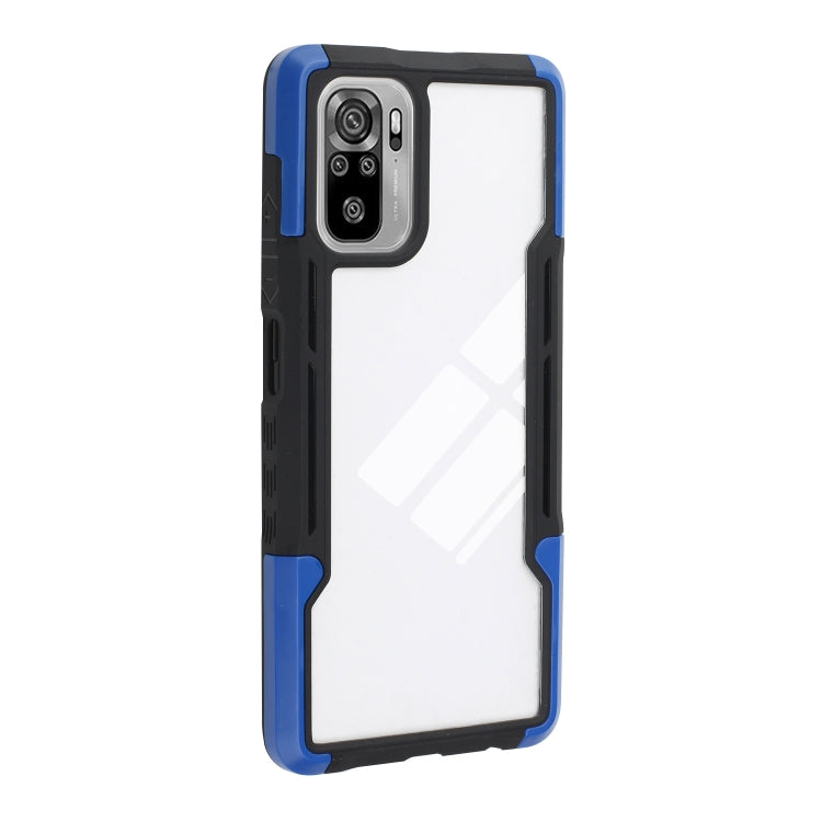 For Xiaomi Redmi Note 10 TPU + PC + Acrylic 3 in 1 Shockproof Protective Case