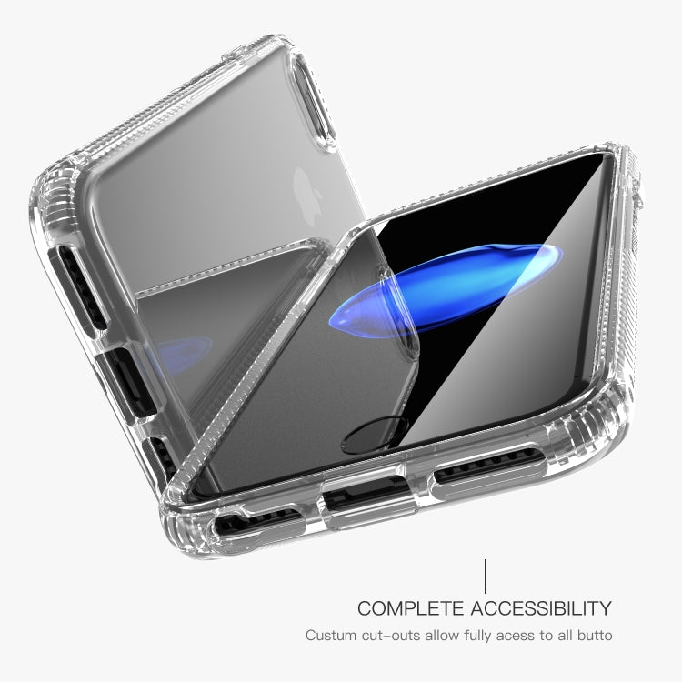 For iPhone SE 2022 / SE 2020 / 8 / 7 Shockproof Transparent TPU Airbag Protective Case