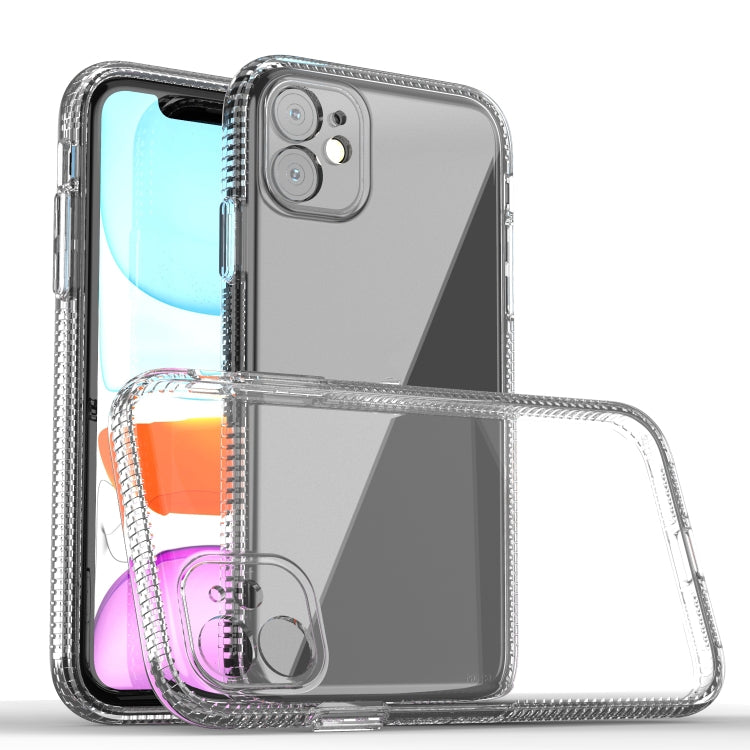 For iPhone 11 Shockproof Transparent TPU Airbag Protective Case