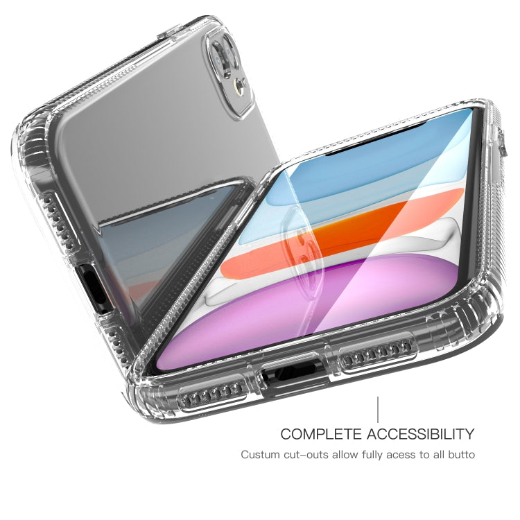 For iPhone 11 Shockproof Transparent TPU Airbag Protective Case