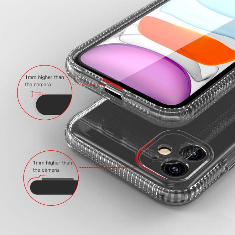 For iPhone 11 Shockproof Transparent TPU Airbag Protective Case