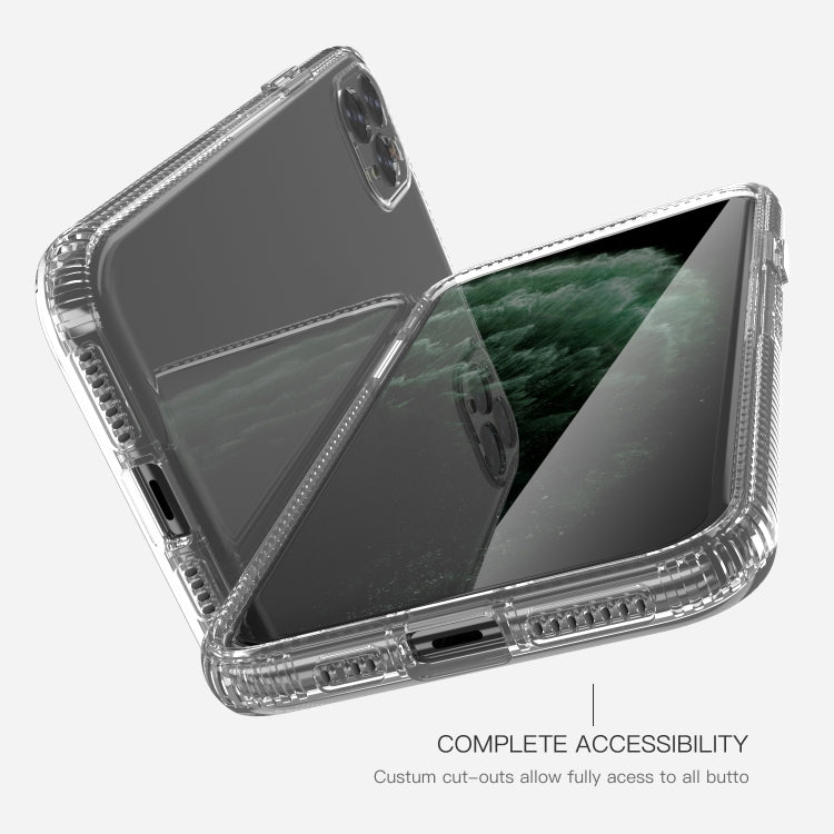 For iPhone 11 Pro Max Shockproof Transparent TPU Airbag Protective Case