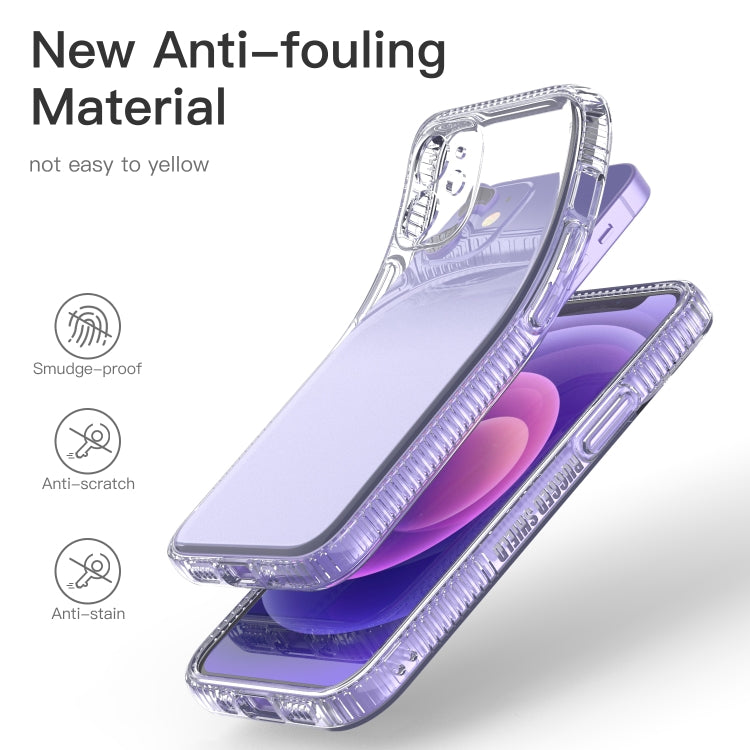 For iPhone 12 mini Shockproof Transparent TPU Airbag Protective Case