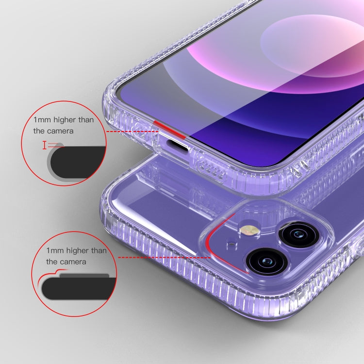 For iPhone 12 mini Shockproof Transparent TPU Airbag Protective Case