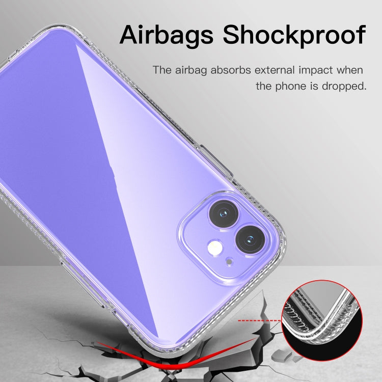 For iPhone 12 mini Shockproof Transparent TPU Airbag Protective Case