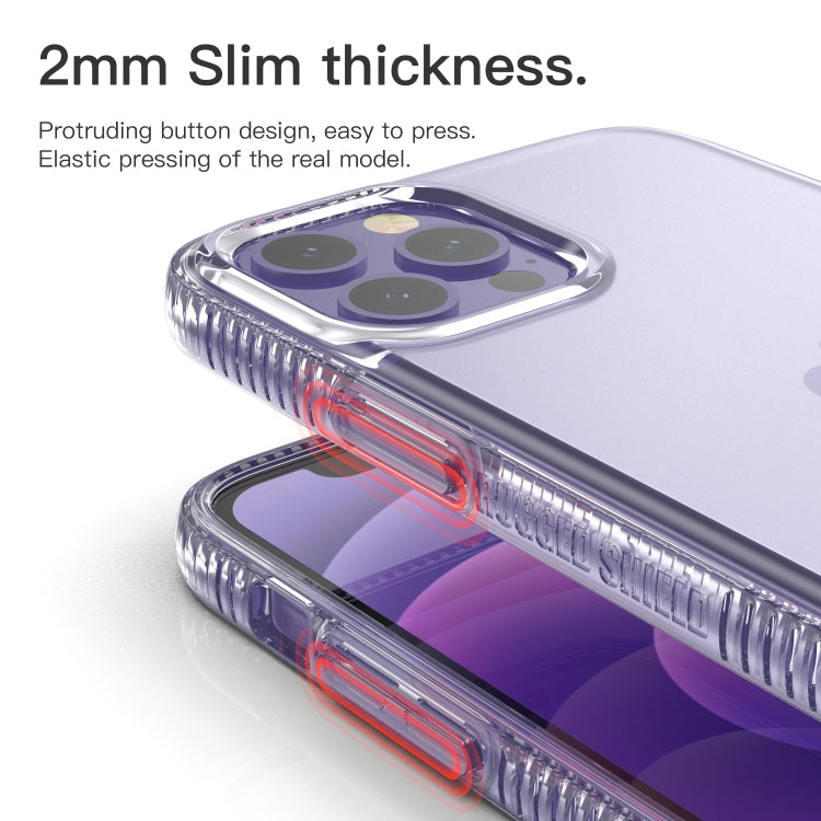 For iPhone 12 / 12 Pro Shockproof Transparent TPU Airbag Protective Case