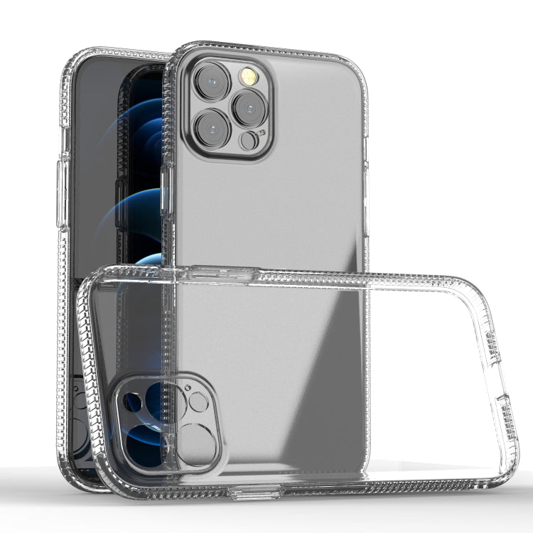 For iPhone 12 Pro Max Shockproof Transparent TPU Airbag Protective Case