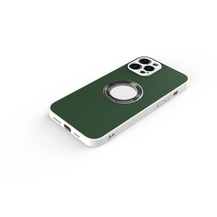 For iPhone 12 Pro Max PU+PC+TPU Mobile Phone Protective Case