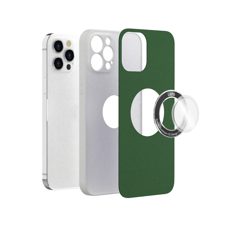 For iPhone 12 Pro Max PU+PC+TPU Mobile Phone Protective Case