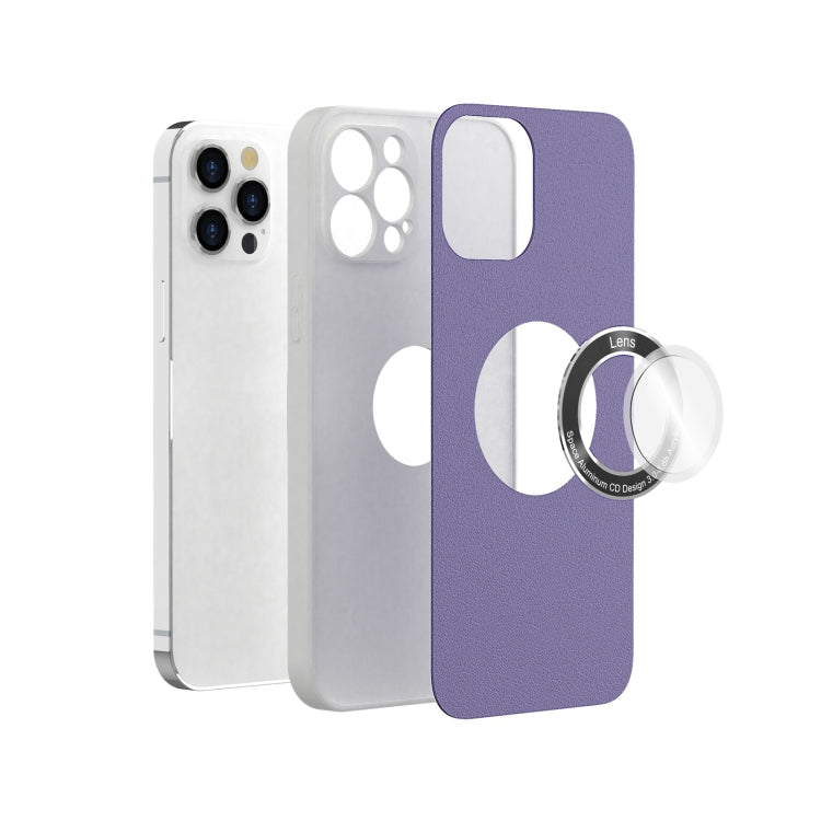 For iPhone 12 Pro Max PU+PC+TPU Mobile Phone Protective Case