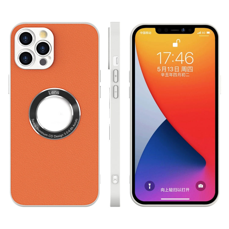 For iPhone 12 PU+PC+TPU Mobile Phone Protective Case