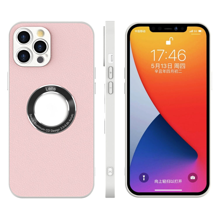 For iPhone 12 PU+PC+TPU Mobile Phone Protective Case