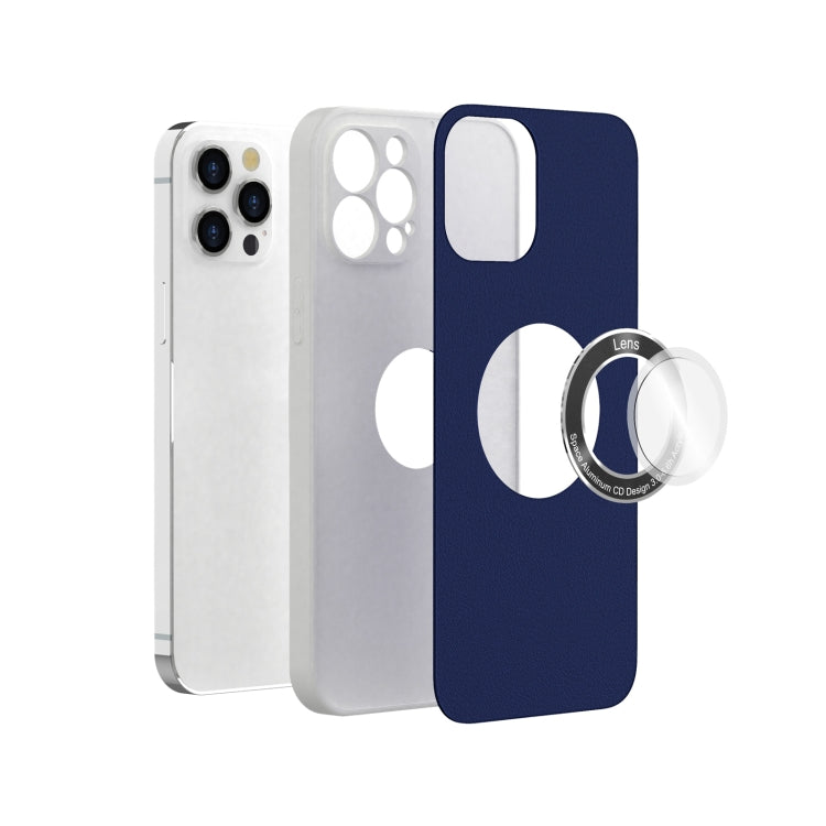 For iPhone 12 PU+PC+TPU Mobile Phone Protective Case