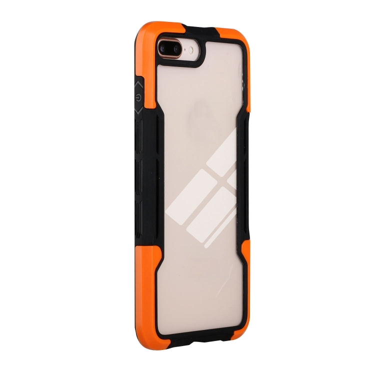 For iPhone SE 2022 / SE 2020 / 8 / 7 TPU + PC + Acrylic 3 in 1 Shockproof Protective Case