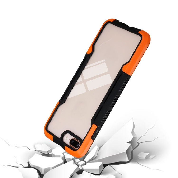 For iPhone SE 2022 / SE 2020 / 8 / 7 TPU + PC + Acrylic 3 in 1 Shockproof Protective Case