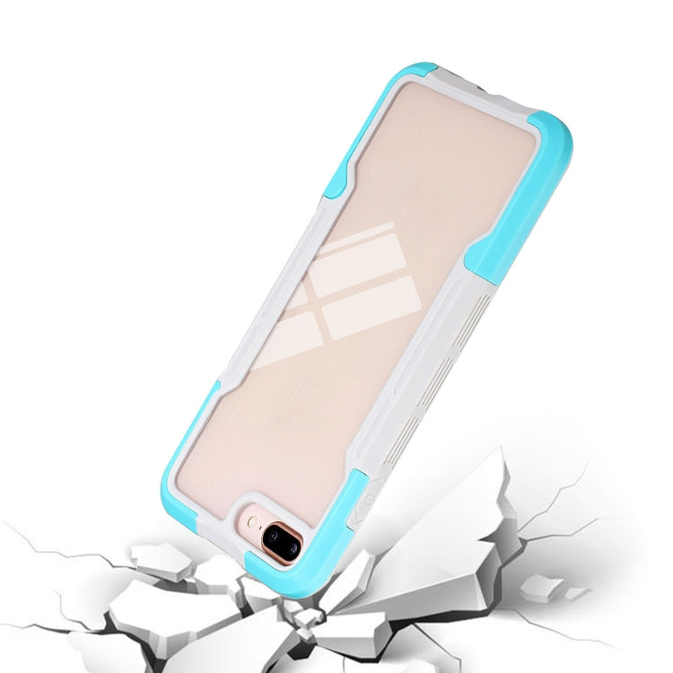For iPhone SE 2022 / SE 2020 / 8 / 7 TPU + PC + Acrylic 3 in 1 Shockproof Protective Case