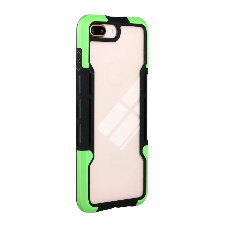 For iPhone SE 2022 / SE 2020 / 8 / 7 TPU + PC + Acrylic 3 in 1 Shockproof Protective Case