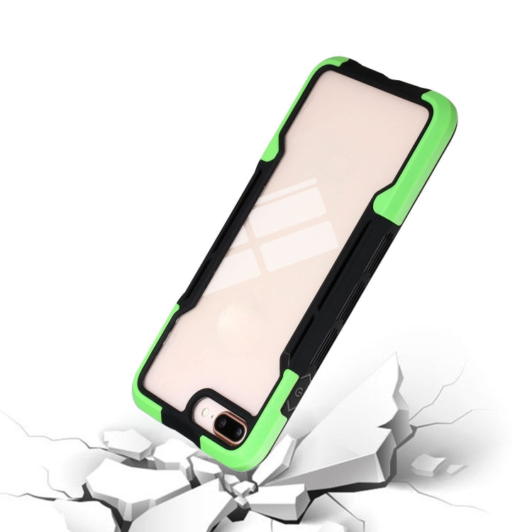 For iPhone SE 2022 / SE 2020 / 8 / 7 TPU + PC + Acrylic 3 in 1 Shockproof Protective Case