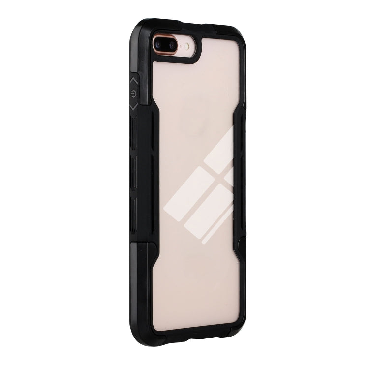 For iPhone SE 2022 / SE 2020 / 8 / 7 TPU + PC + Acrylic 3 in 1 Shockproof Protective Case