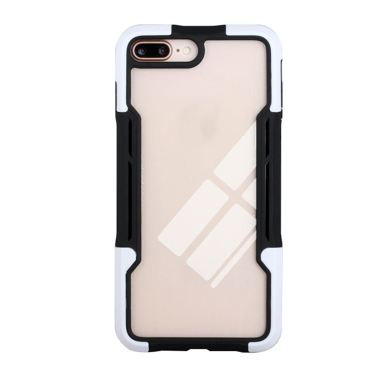 For iPhone SE 2022 / SE 2020 / 8 / 7 TPU + PC + Acrylic 3 in 1 Shockproof Protective Case