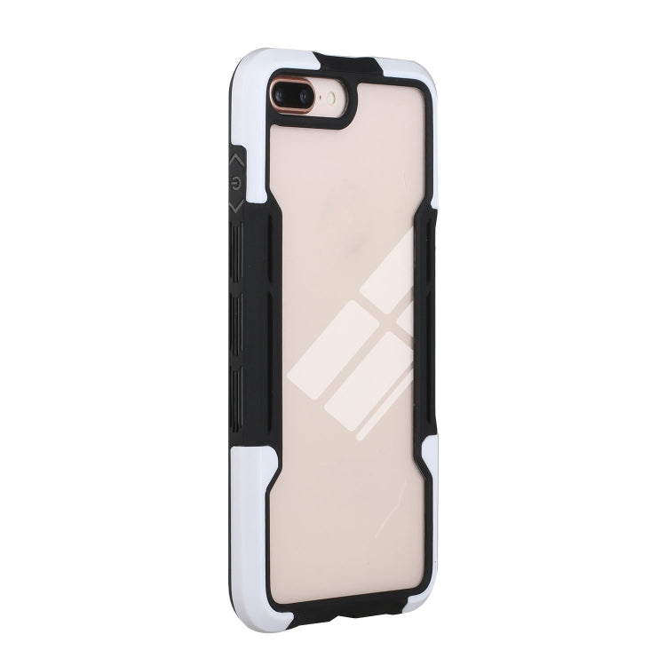 For iPhone SE 2022 / SE 2020 / 8 / 7 TPU + PC + Acrylic 3 in 1 Shockproof Protective Case