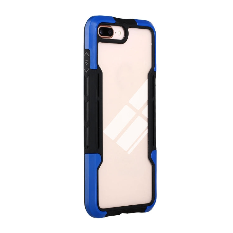 For iPhone SE 2022 / SE 2020 / 8 / 7 TPU + PC + Acrylic 3 in 1 Shockproof Protective Case