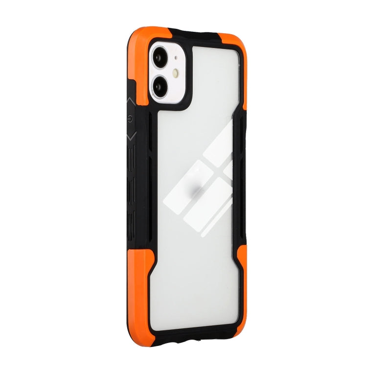 For iPhone 11 TPU + PC + Acrylic 3 in 1 Shockproof Protective Case