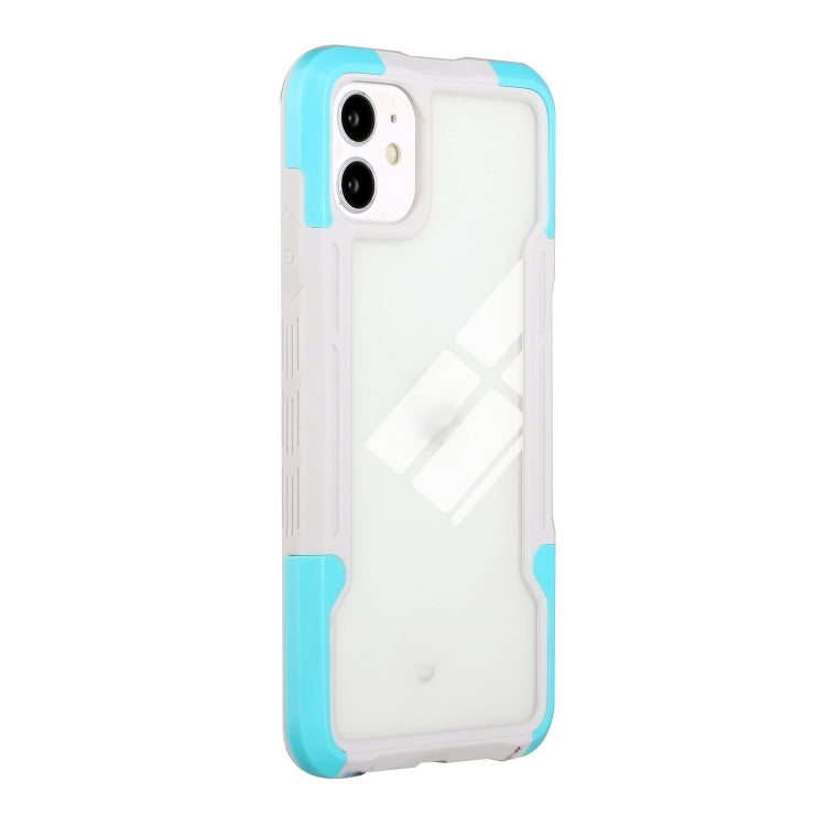 For iPhone 11 TPU + PC + Acrylic 3 in 1 Shockproof Protective Case
