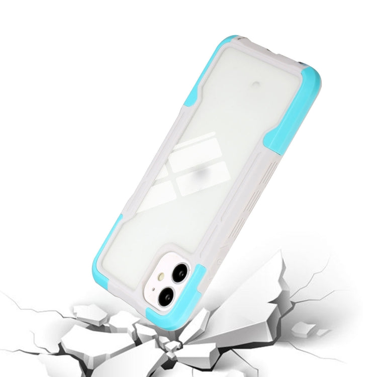 For iPhone 11 TPU + PC + Acrylic 3 in 1 Shockproof Protective Case