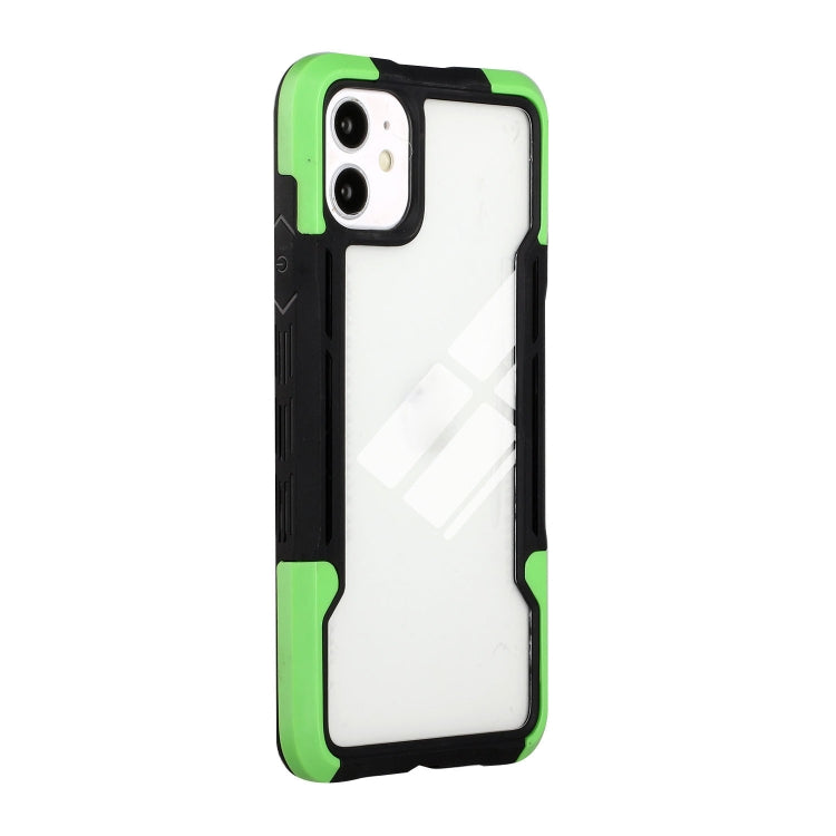 For iPhone 11 TPU + PC + Acrylic 3 in 1 Shockproof Protective Case