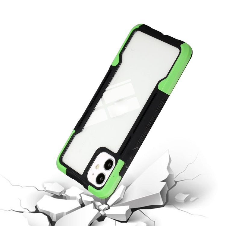For iPhone 11 TPU + PC + Acrylic 3 in 1 Shockproof Protective Case