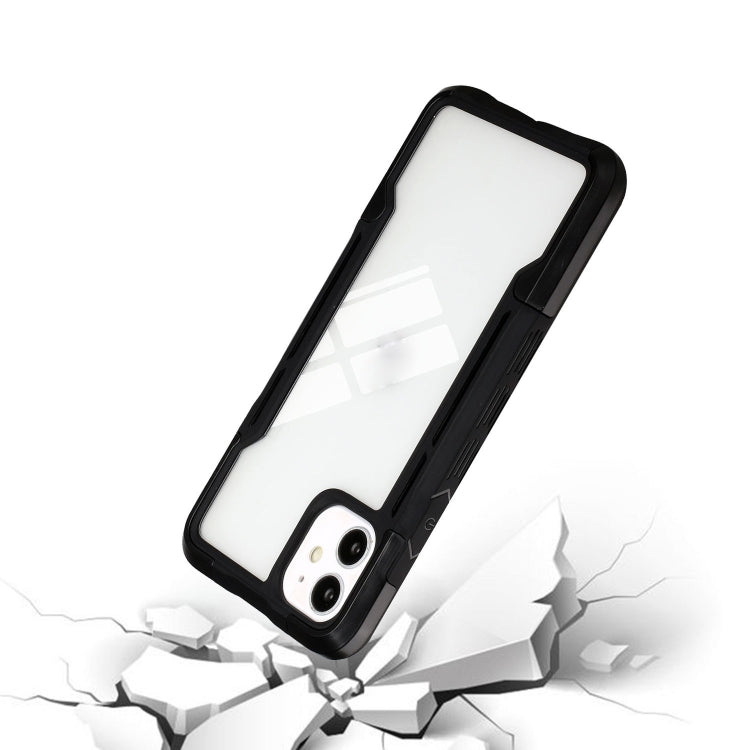 For iPhone 11 TPU + PC + Acrylic 3 in 1 Shockproof Protective Case