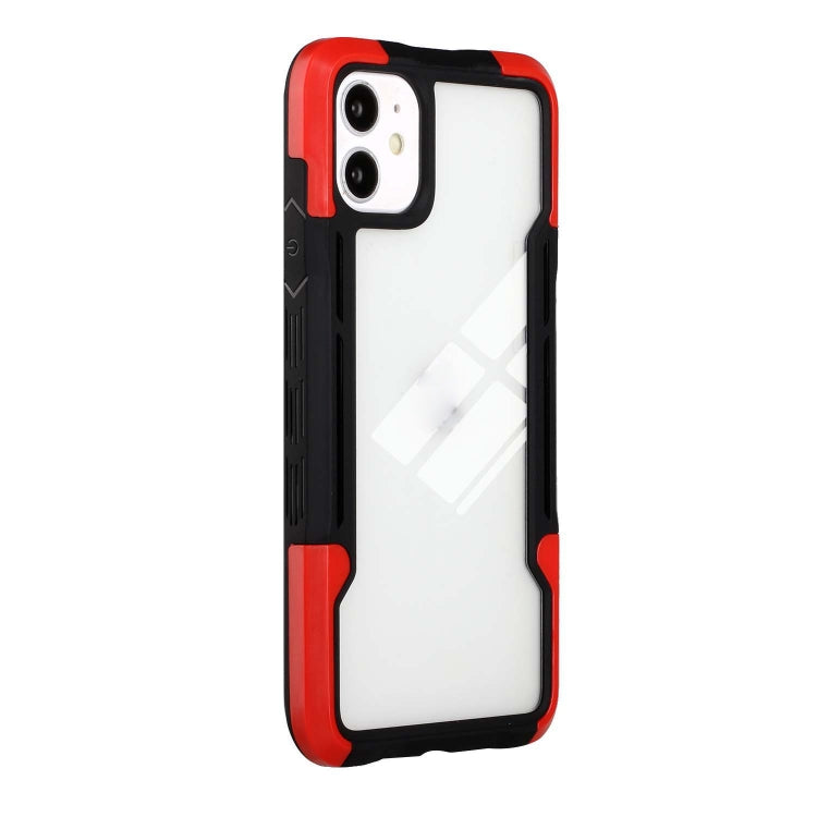 For iPhone 11 TPU + PC + Acrylic 3 in 1 Shockproof Protective Case