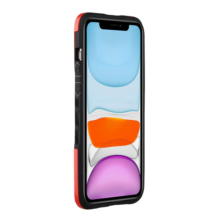 For iPhone 11 TPU + PC + Acrylic 3 in 1 Shockproof Protective Case
